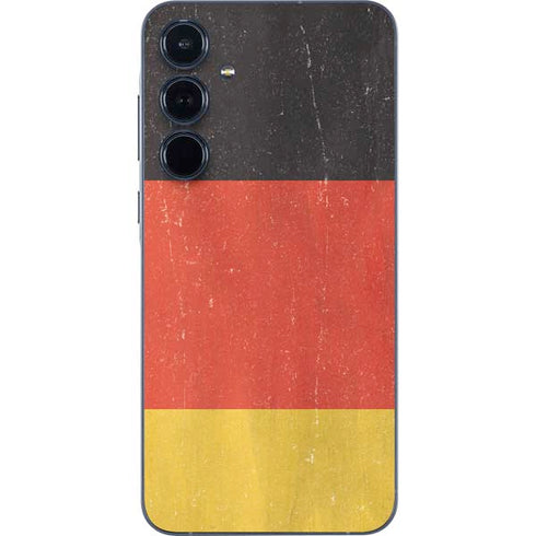 German Flag Distressed Galaxy A35 5G Skin